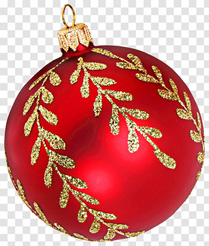 Christmas Ornament Ball New Year Clip Art Transparent PNG