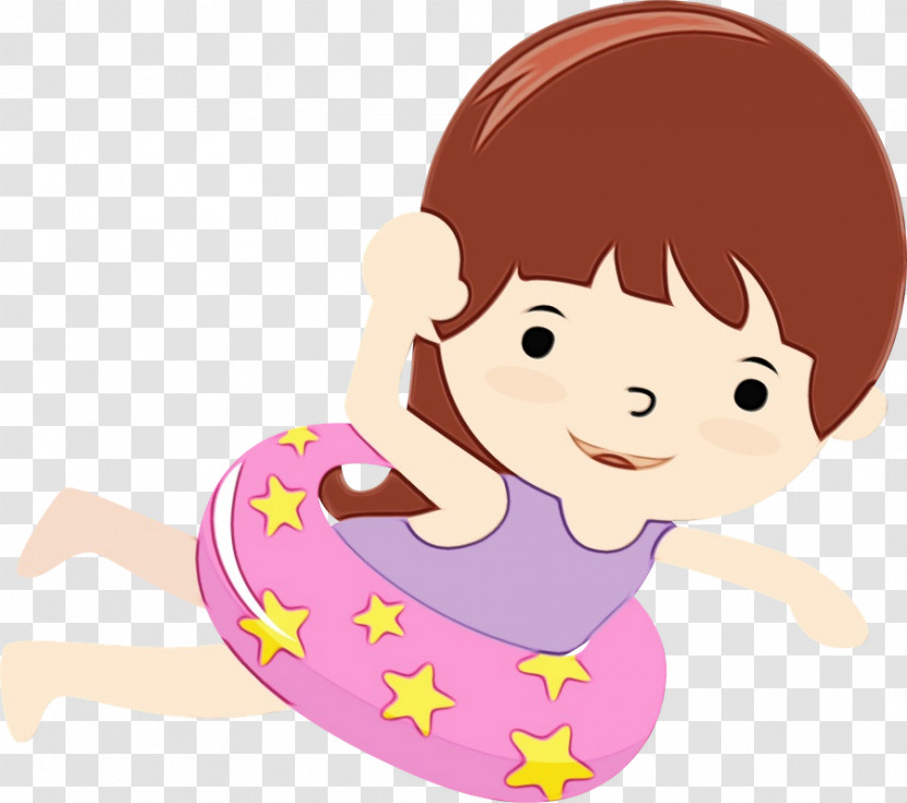 Character Pink M Character Created By Transparent PNG
