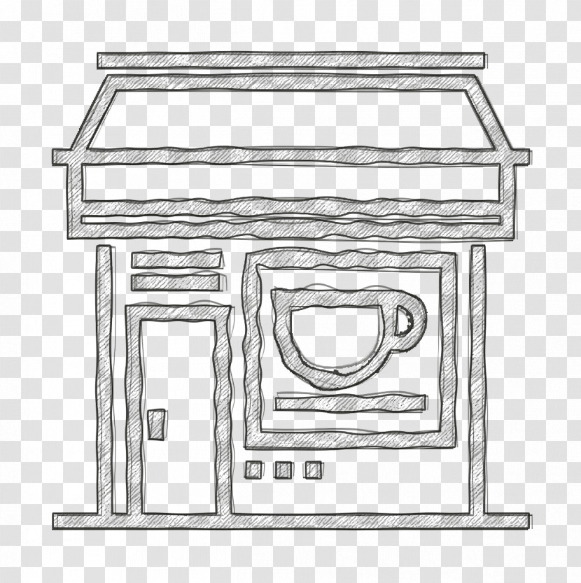 Cafe Icon City Icon Transparent PNG