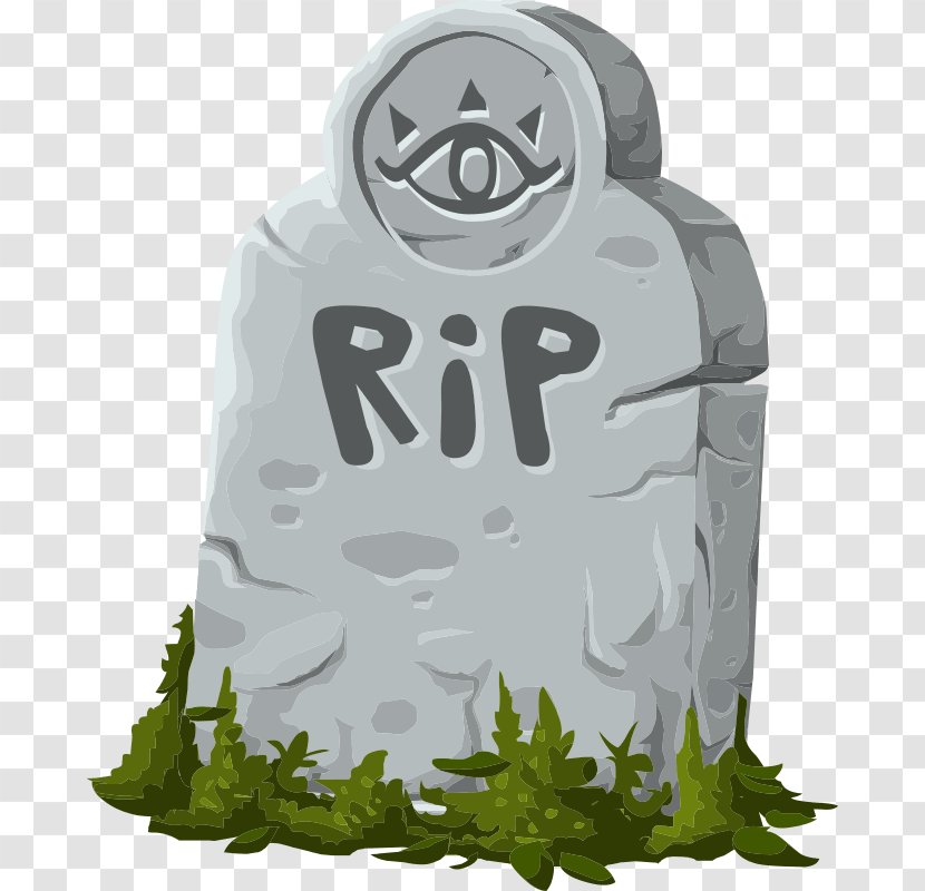 Headstone Clip Art Openclipart - Rest In Peace Transparent PNG