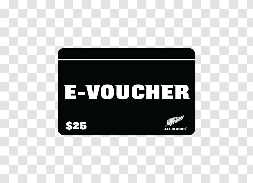 Gift Card Voucher New Zealand National Rugby Union Team White - United States Ten-dollar Bill Transparent PNG