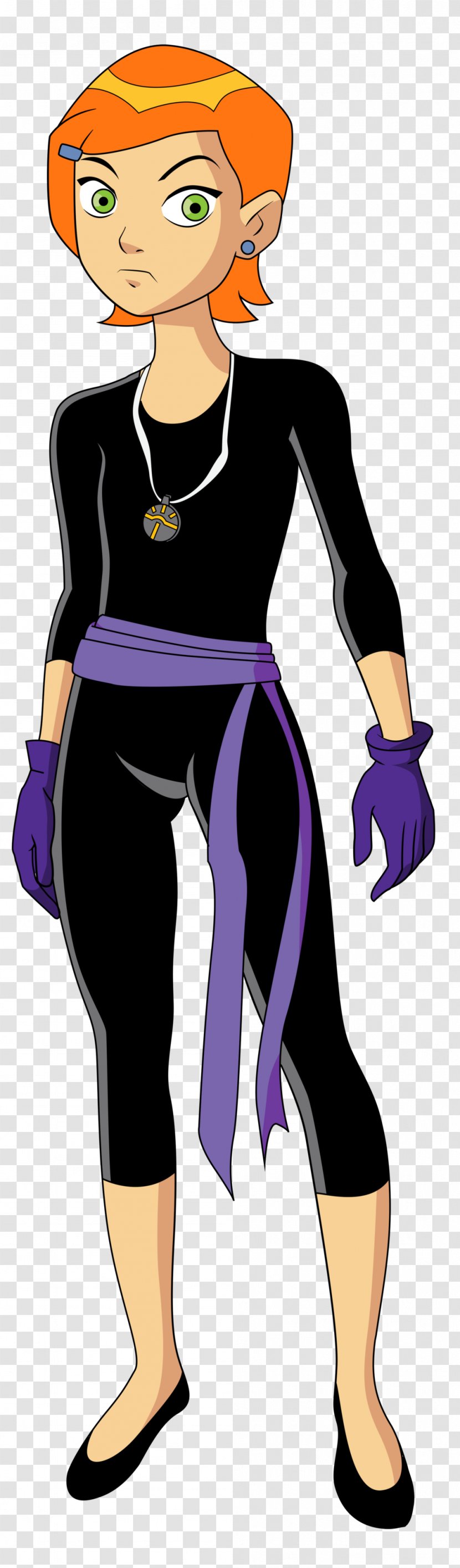 Gwen Tennyson Charmcaster Ben 10 DeviantArt - Heart - Cosplay Transparent PNG