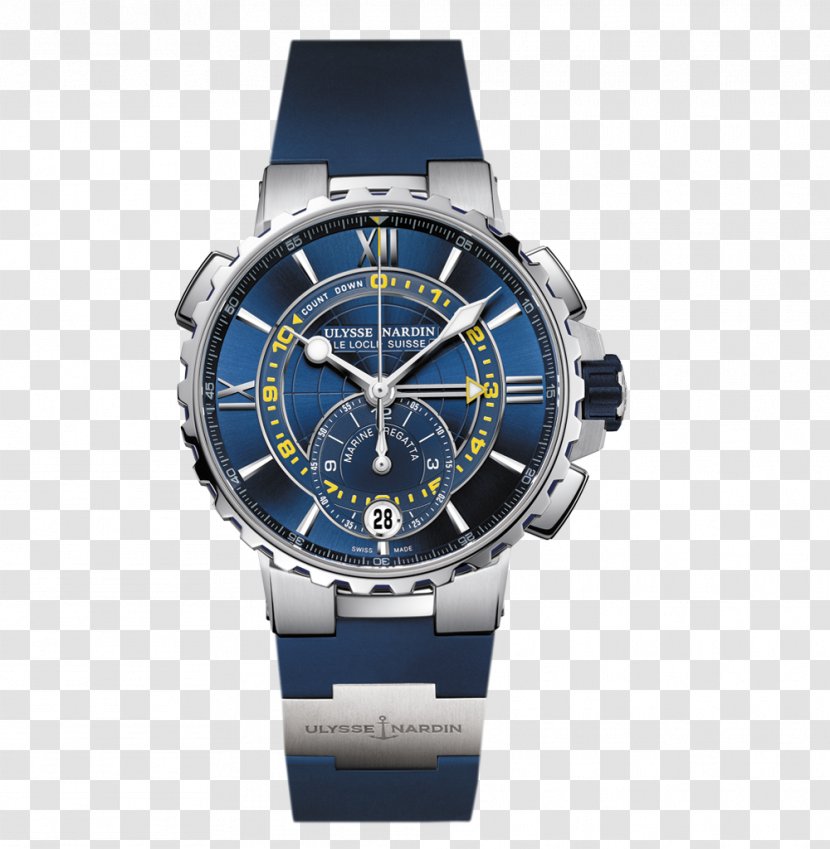 Ulysse Nardin Mechanical Watch Marine Chronometer Swiss Made - Chronograph Transparent PNG
