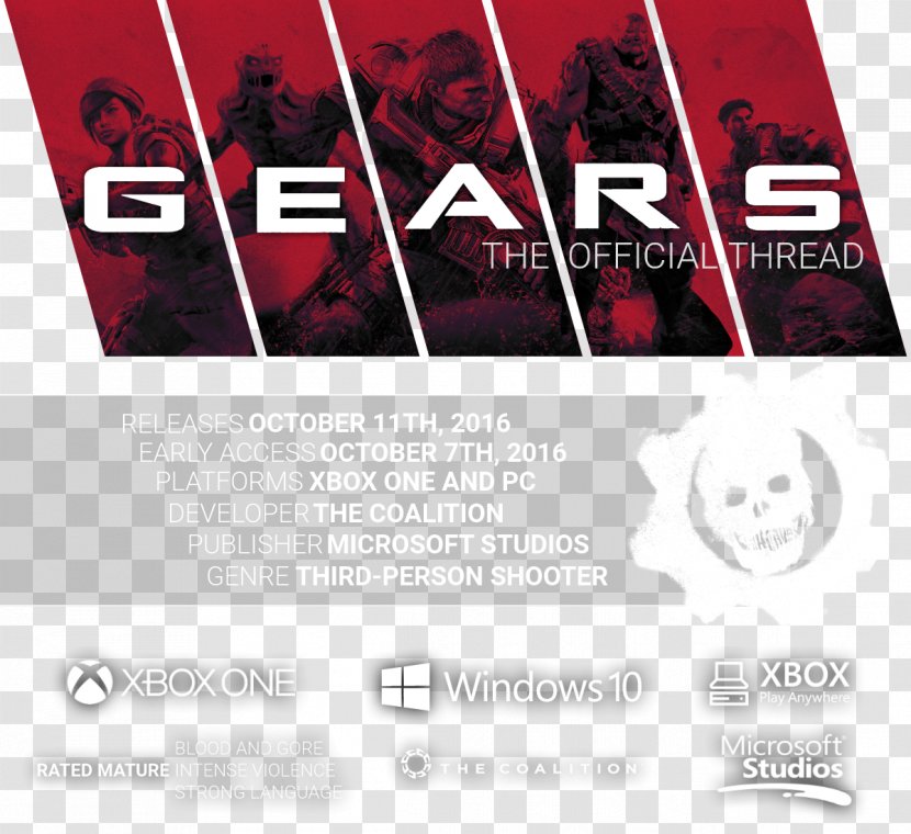 Gears Of War 3 War: Judgment 4 2 Ultimate Edition - Video Game - Advertising Transparent PNG