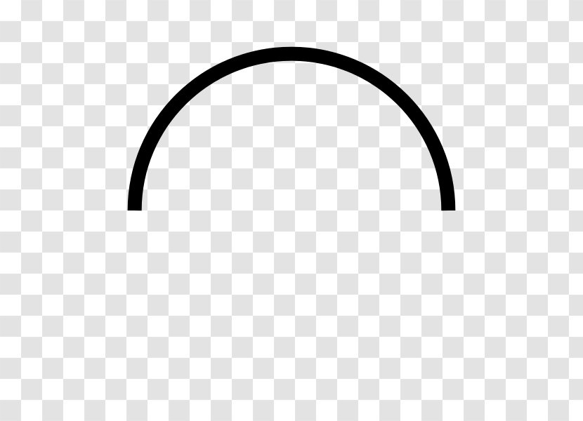 Semicircle Line Geometry Shape - Arc Transparent PNG