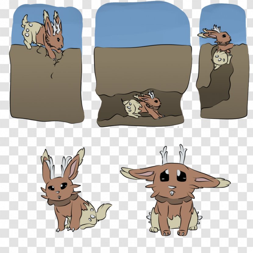 Macropodidae Cartoon Fauna - Animated - Doll Eyes Transparent PNG