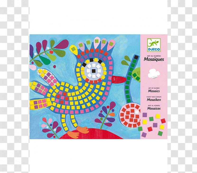 Mosaic Djeco Art Toy Craft - Area Transparent PNG