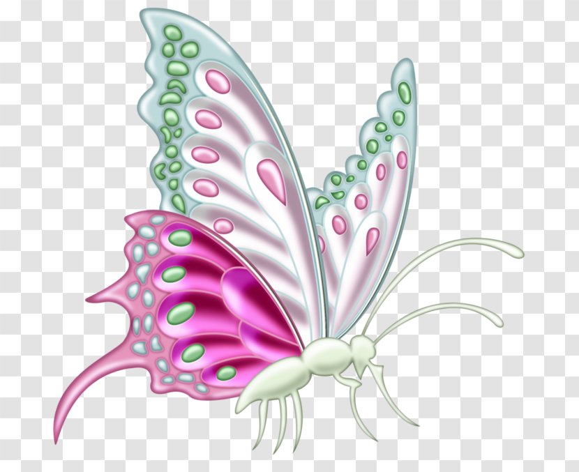 Monarch Butterfly Art Clip - Pink Transparent PNG