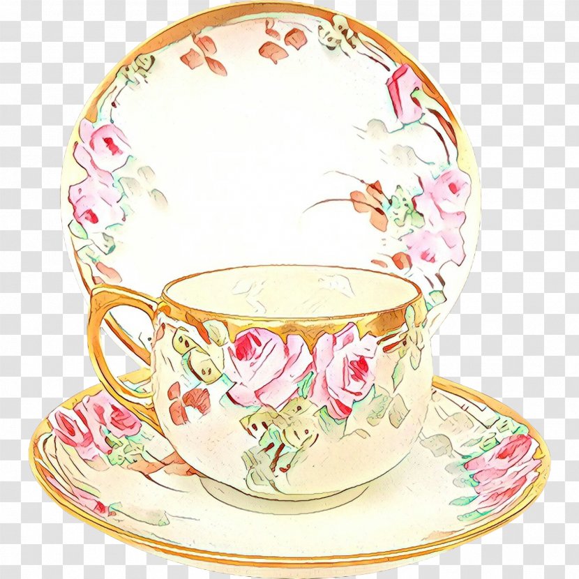 Coffee Cup - Dishware - Ceramic Tea Set Transparent PNG