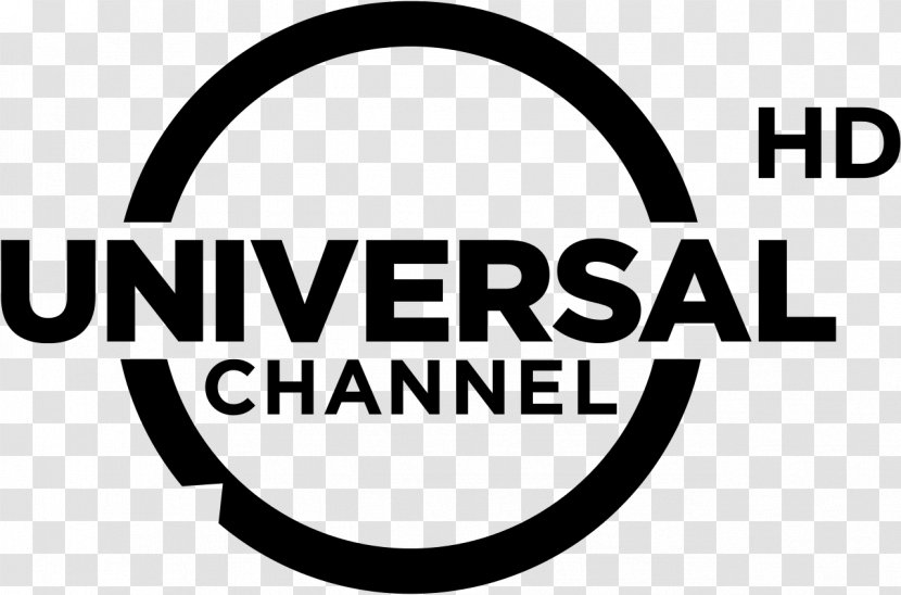 Universal Channel Television Logo NBCUniversal International Networks - Black And White Transparent PNG