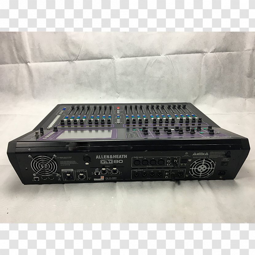 Audio Mixers Allen & Heath AH-GLD2-80 GLD-80 GLD-112 - Radio Receiver - Gld Transparent PNG