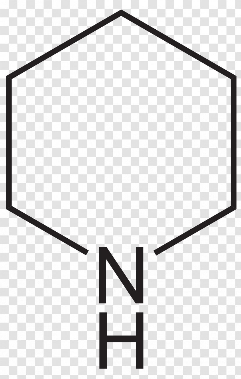 Piperidine Heterocyclic Compound Product Angle Image - Rectangle - Black Transparent PNG