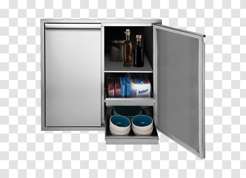 Barbecue Cabinetry Shelf Drawer Kitchen - Self Storage Transparent PNG