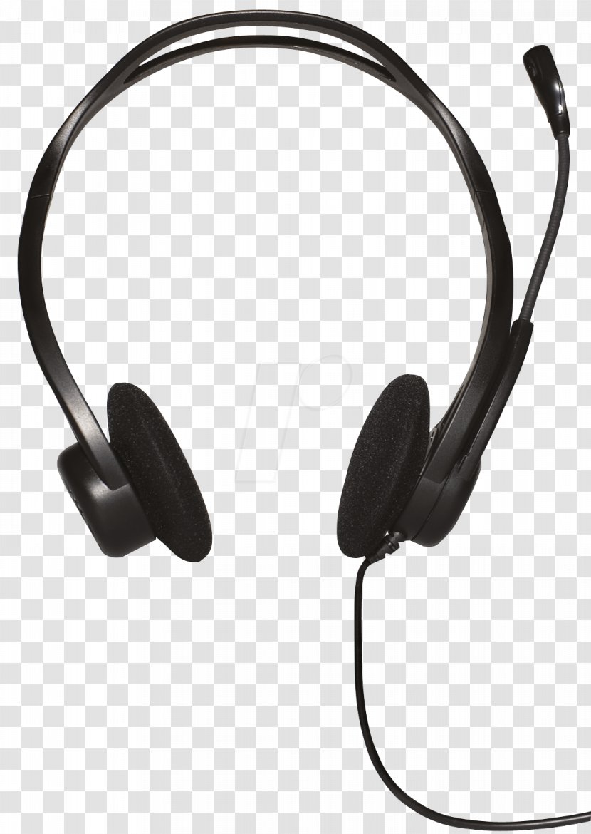 Microphone Digital Audio Headphones Logitech 960 USB - Headset Transparent PNG