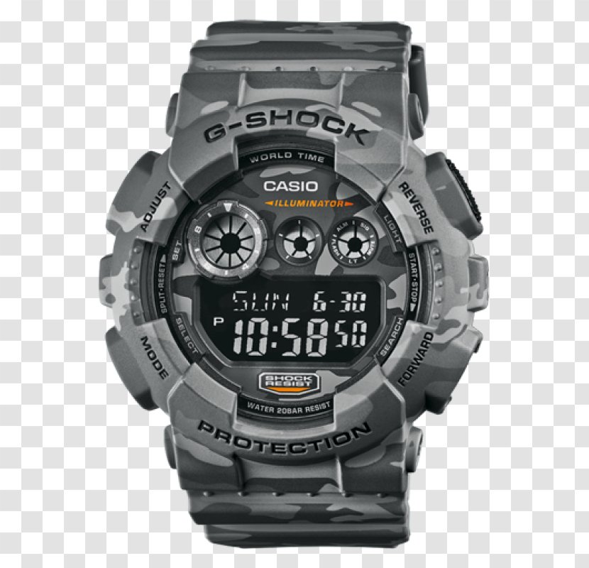 Master Of G G-Shock GD-120CM Watch Casio - Gshock Transparent PNG