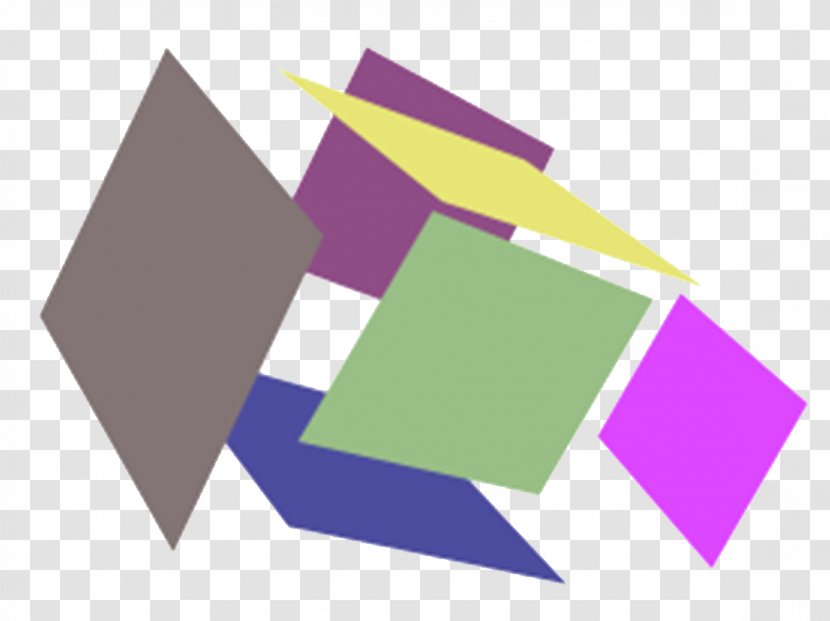 Logo Brand Line Angle - Purple Transparent PNG
