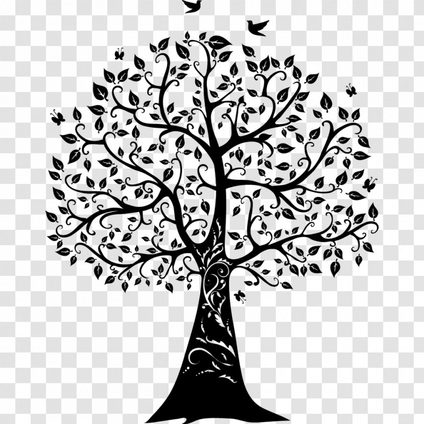 Paper Wall Decal Tree Of Life - Sticker - Family Transparent PNG
