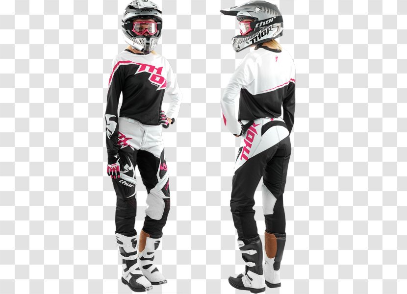 Motorcycle Helmets Motocross Jersey Cycling - Bmx Transparent PNG