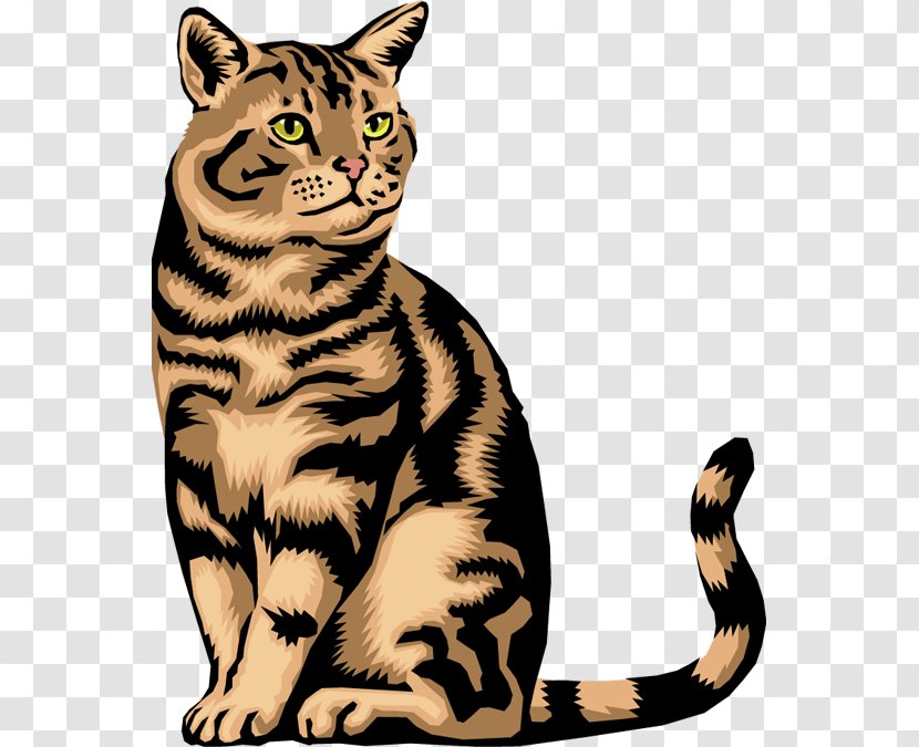 Farm Cat Kitten Clip Art - Tail - Cliparts Transparent PNG