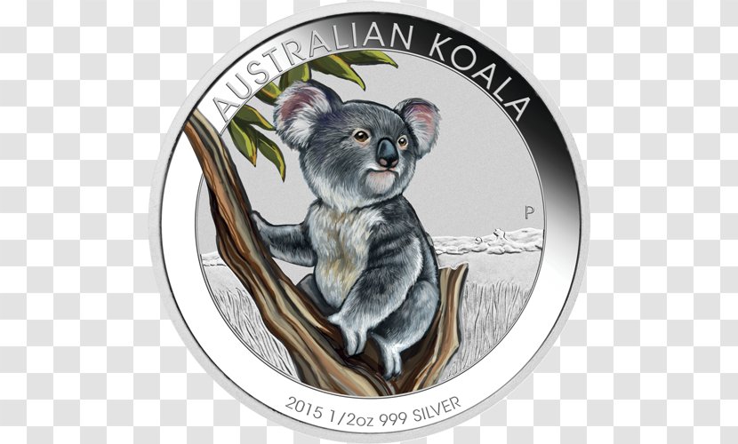 Perth Mint Silver Coin Bullion Gold - Marsupial - Australian Outback Transparent PNG