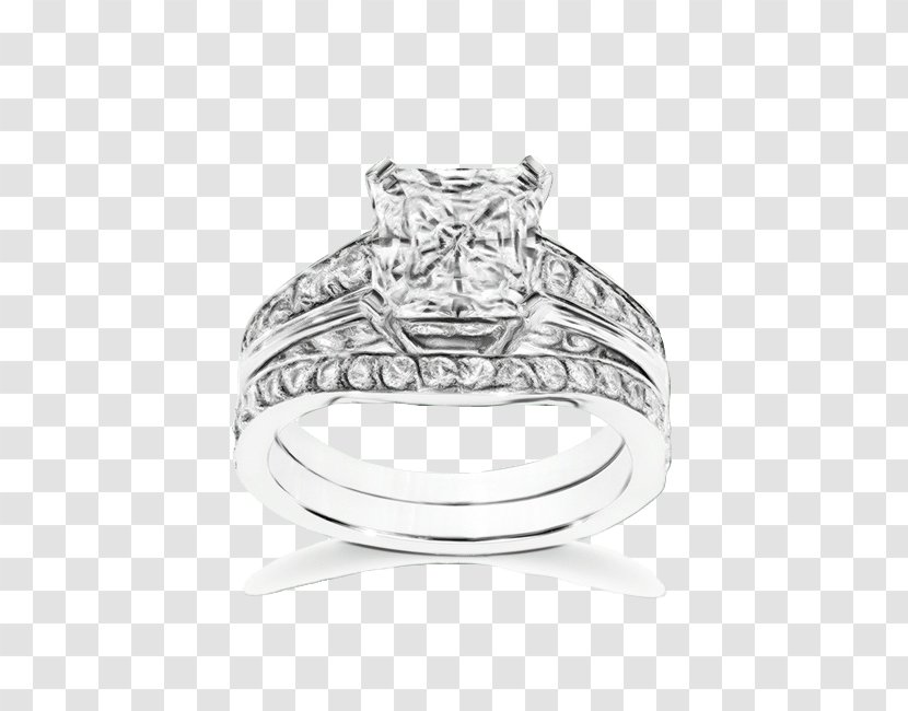 Wedding Ring Silver - Mineral Ceremony Supply Transparent PNG