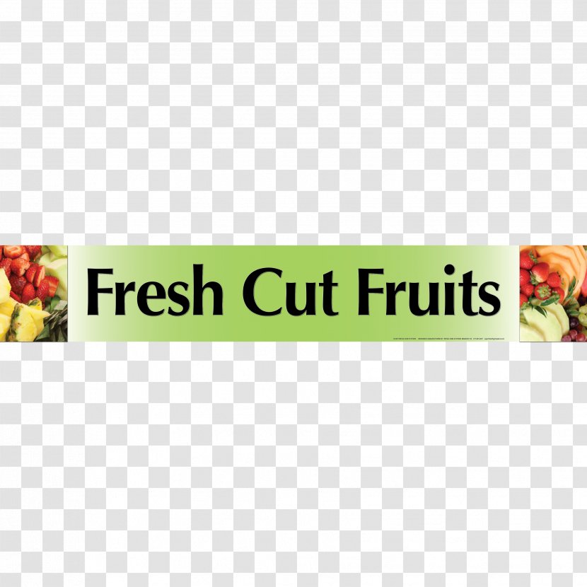 Retail Sign Systems Consumer Brand - Text - Fresh Fruits Transparent PNG