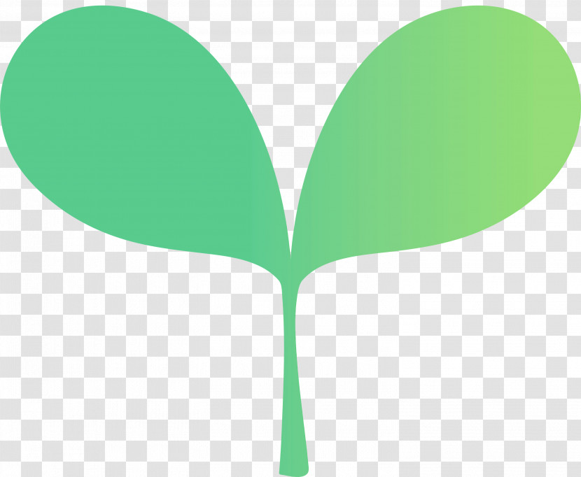 Green Leaf Tree Line Plant Transparent PNG
