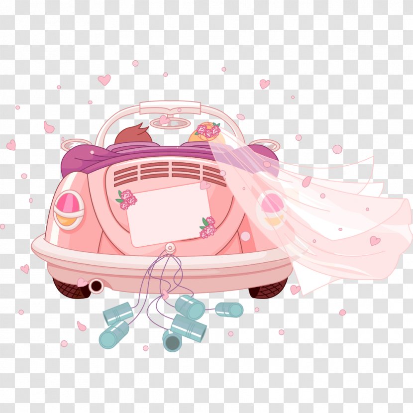 Wedding Invitation Marriage Clip Art - New Cars In Vector Transparent PNG