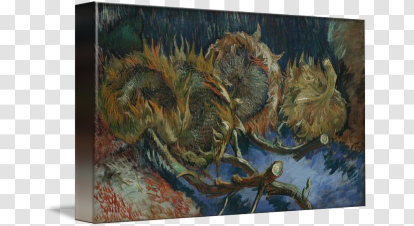 Van Gogh Museum Sunflowers Kröller-Müller Still Life Art - Canvas Print - Vincent Transparent PNG