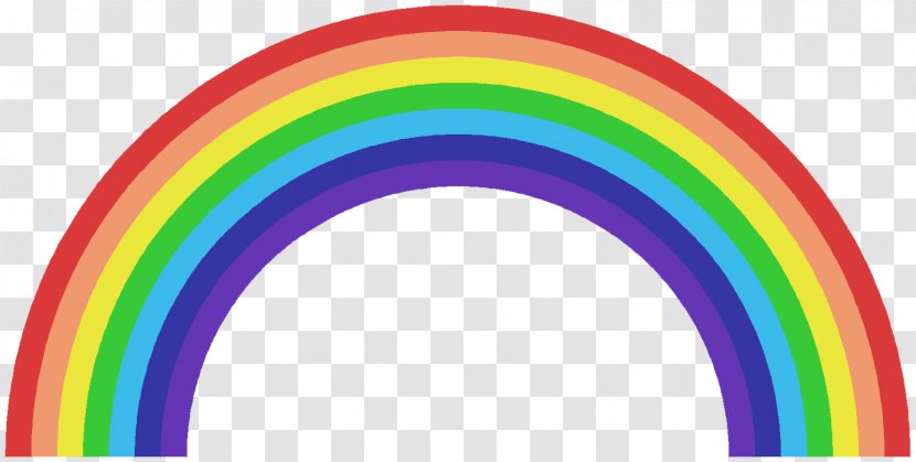 Clip Art Openclipart Download - Color - Rainbows Transparent PNG
