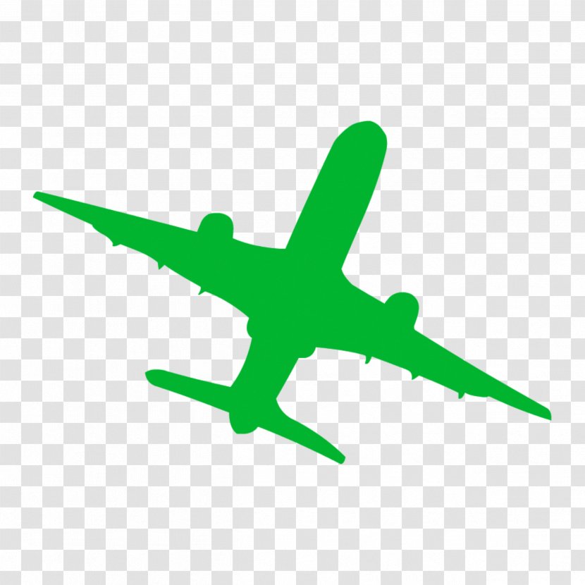 Airplane Negative Space Art Silhouette - Love - Planes Transparent PNG