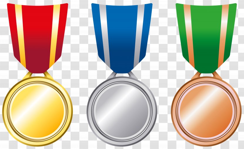 Gold Medal Bronze Silver Clip Art Transparent PNG