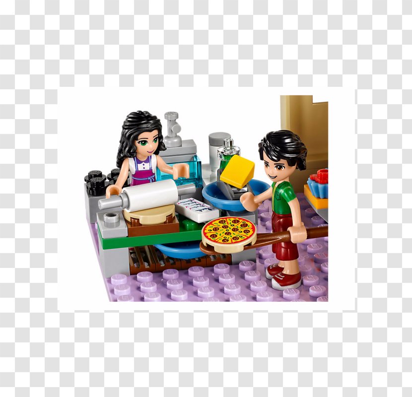 Pizza LEGO 41311 Friends Heartlake Pizzeria Toy - Play Transparent PNG