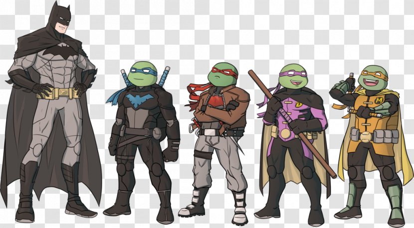 Robin Leonardo Raphael Michelangelo Donatello - Fictional Character - TMNT Transparent PNG