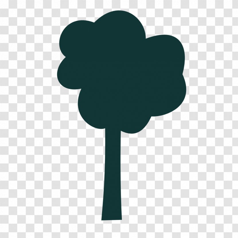 Tree Oak Clip Art - Point - Outline Image Transparent PNG