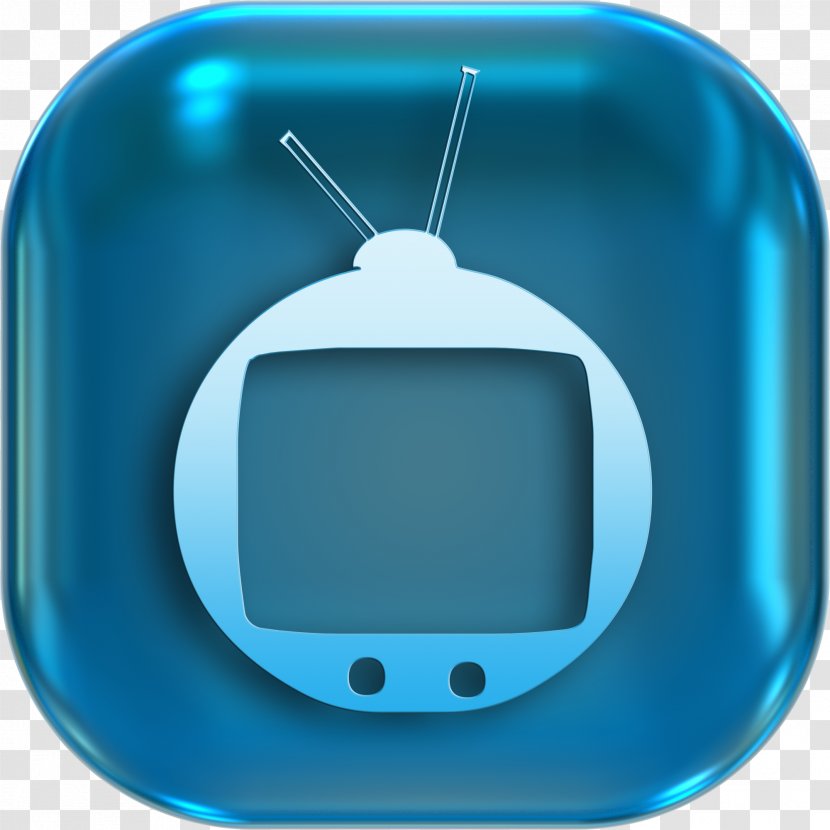 Television Smart TV Internet - Aerials - Blue Transparent PNG