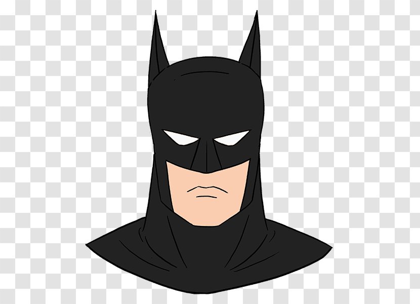 Batman: Face The Joker Drawing Sketch - Batman Transparent PNG
