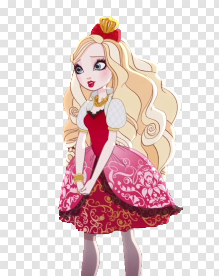 Ever After High Legacy Day Apple White Doll Drawing - Silhouette - Flower Transparent PNG