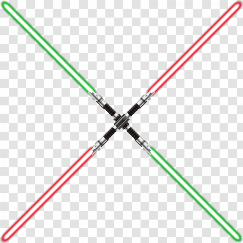 Weapon Lightsaber - Sabre - Vector Transparent PNG