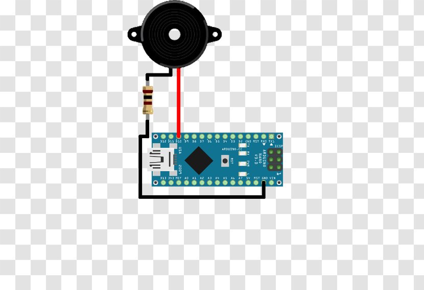 Arduino Passive Infrared Sensor Buzzer Electronics Do It Yourself - Reed Switch - Mini Transparent PNG