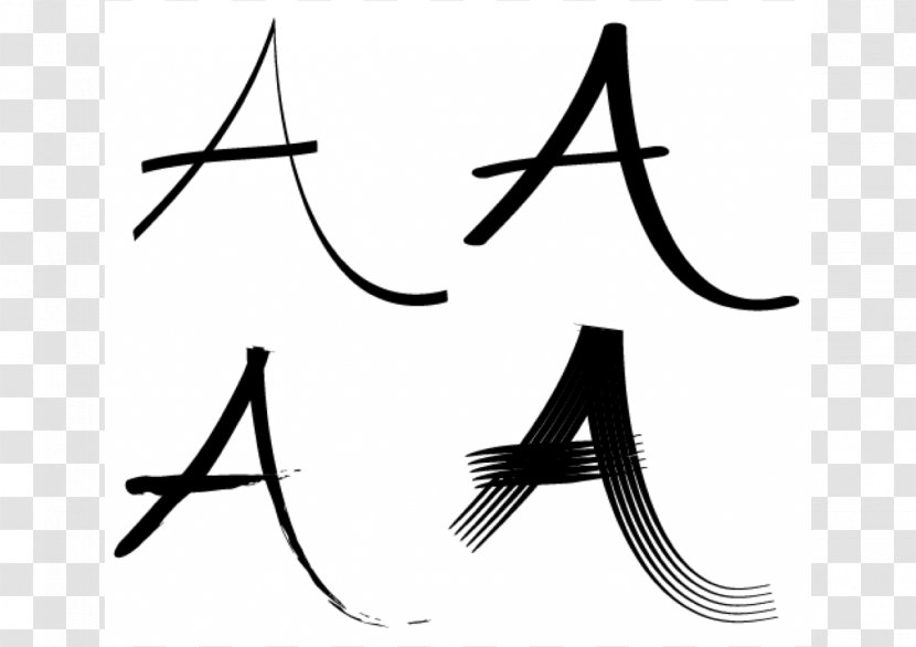 Letter Drawing Typeface Font - Triangle - Design Transparent PNG