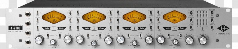 Microphone Preamplifier Universal Audio Transparent PNG