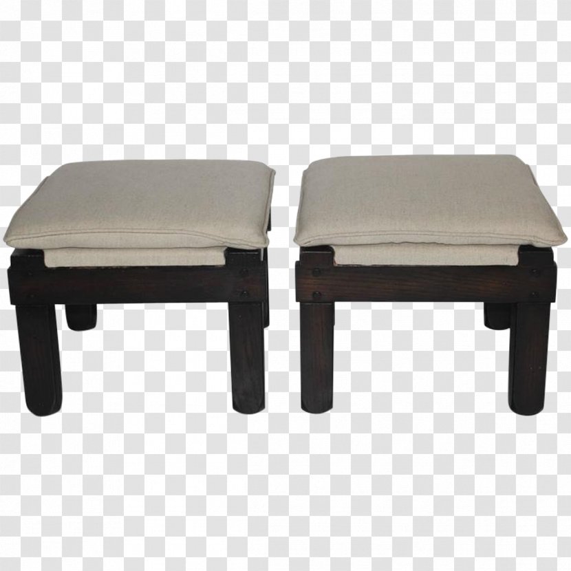 Chair Table Wood Furniture Foot Rests - Jeanmichel Frank - Square Stool Transparent PNG