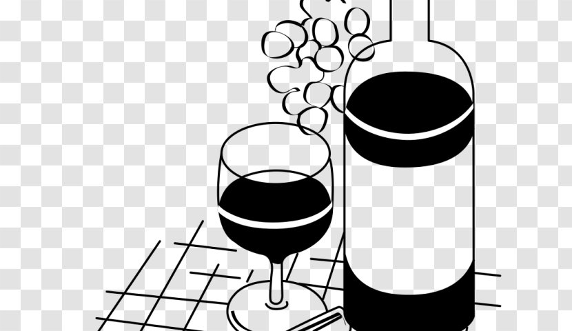 Clip Art Drawing Vector Graphics Free Content - Tableware - Fourth Of July Party Cartoon Wine Transparent PNG