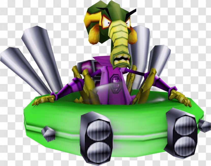 Crash Twinsanity Team Racing Bandicoot Nitro Kart Nitros Oxide - Amine Transparent PNG