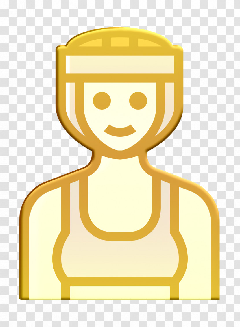Occupation Woman Icon Boxer Icon Woman Icon Transparent PNG