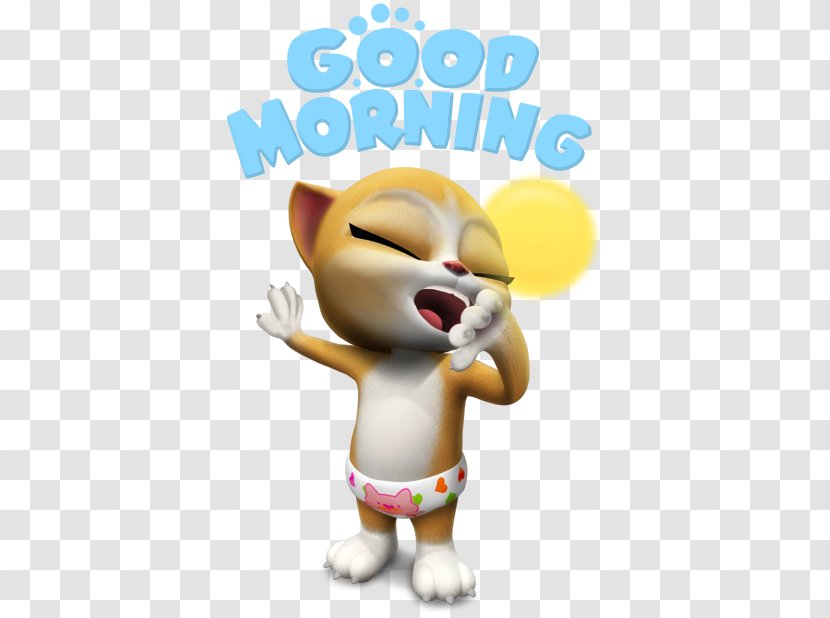 My Talking Tom Puppy Cat And Friends Sticker - Animal Transparent PNG