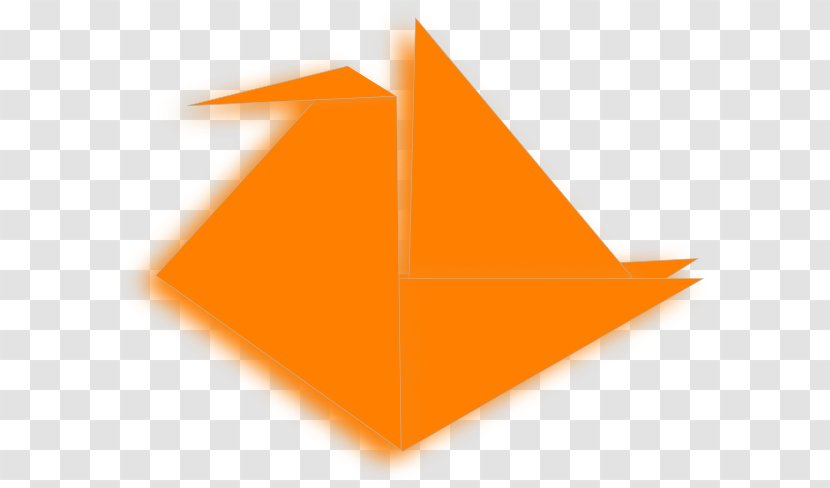 Riemann Hypothesis Conjecture Mathematics Origami - Orange - Japanese Crane Transparent PNG