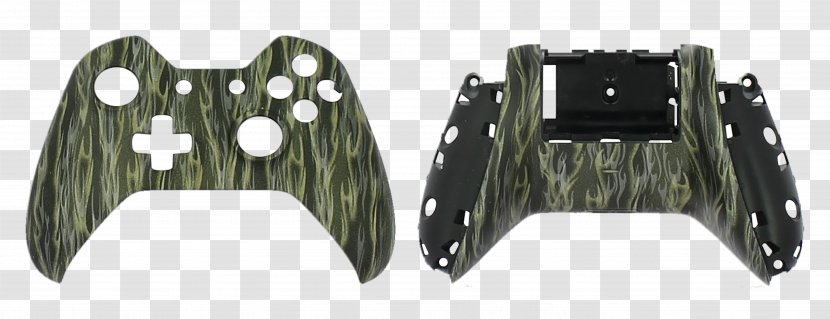 Xbox One Controller Halo 2 Halo: Combat Evolved Game Controllers - Front And Back Covers Transparent PNG