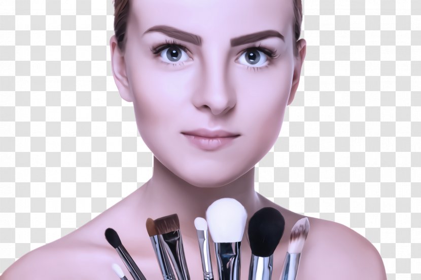 Face Eyebrow Skin Cheek Nose - Beauty - Forehead Eye Transparent PNG